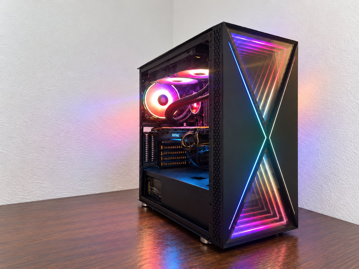 INTEL CORE I5 7500 4C/4T @3.8 GHZ - NVIDIA GTX 1080 8GB - 4X 4GB DDR4 - 500GB SSD – Bild 1