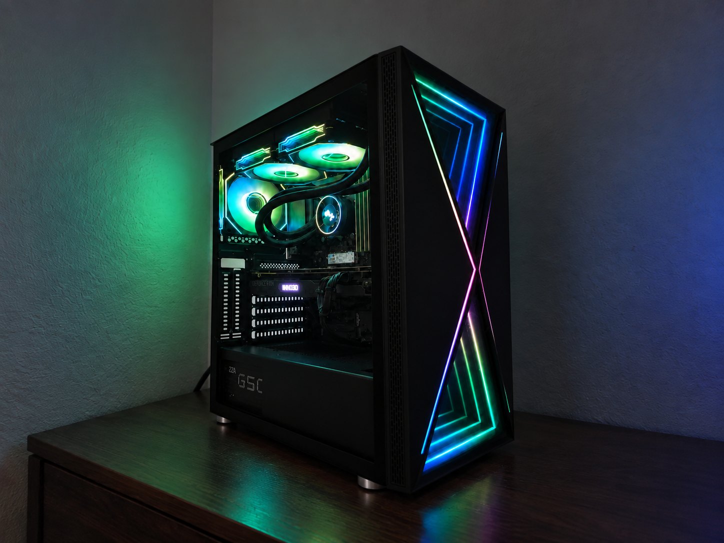AMD RYZEN 9 3900X 12C/24T @4.6 GHZ - NVIDIA RTX 3060 12GB - 16GB DDR4 - 1TB NVME SSD – Bild 2