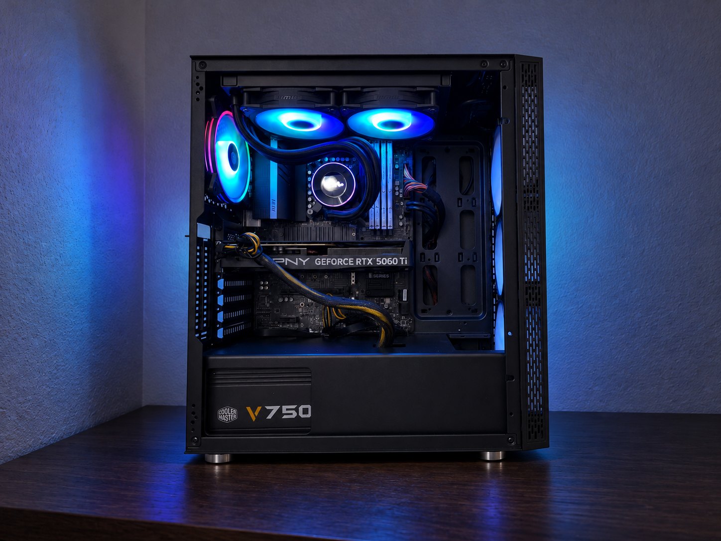INTEL CORE I9 11900K 8C/16T @5.3 GHZ - NVIDIA RTX 5060 TI 8GB - 4X 8GB DDR4 - 1TB SSD – Bild 2